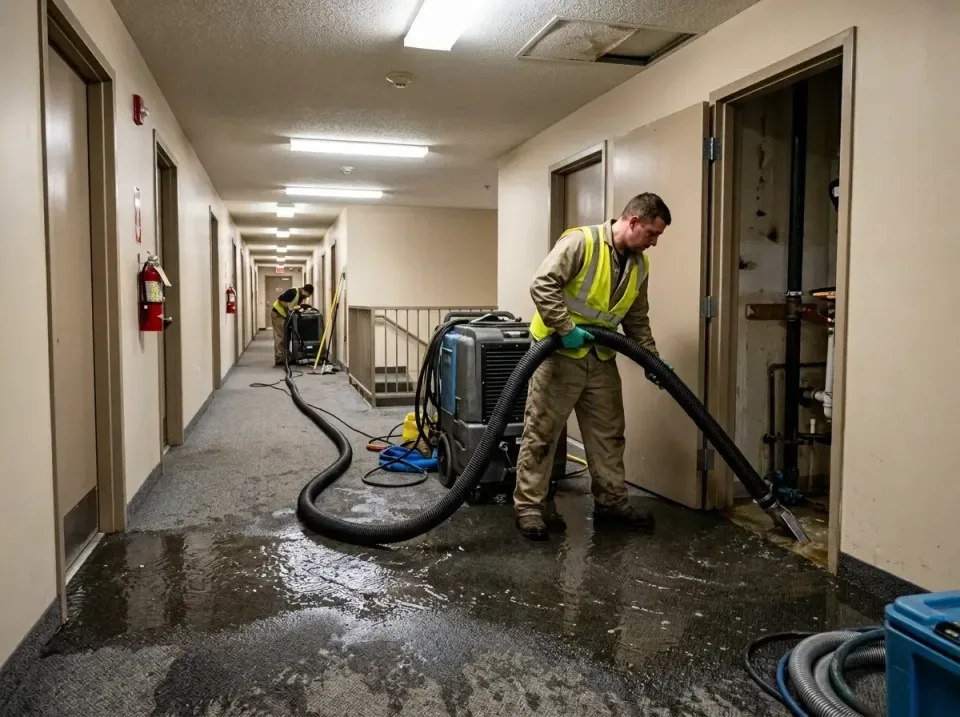 multi-unit-apartment-hallway-f-005 — frequently asked questions, Emergency Burst Pipe Water Extraction & Removal in El Campo…